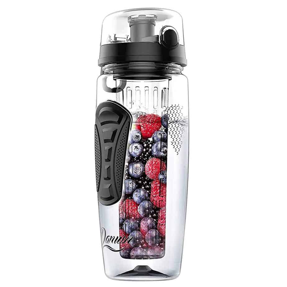 The Best Infuser Water Bottles For 2022 RAVE Reviews   Danum Fruit Infuser 